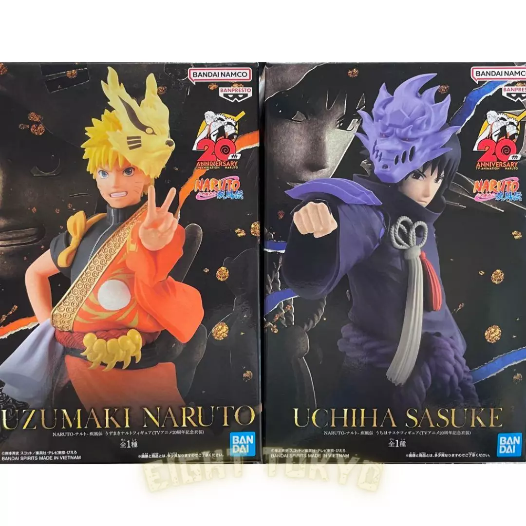 NARUTO SHIPPUDEN - Uchiha Sasuke - Fig. 20th Anniversary Costume 16cm