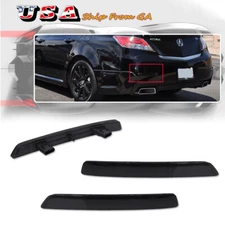 For 2012-2014 Acura TL Base,SH-AWD Smoked Reflector Rear Driver & Passenger Side