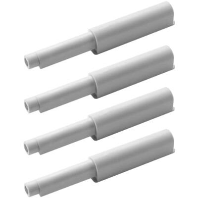 Push to Open Door Latch Magnetic Touch Latches for Cabinet Drawer (Pack of 4)