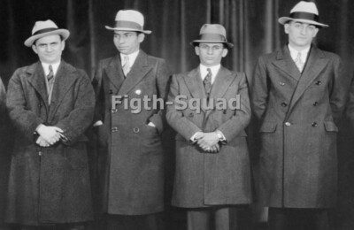 Picture Photo Mafia Lineup Lucky Luciano Meyer Lansky Agoglia John Sen 7668