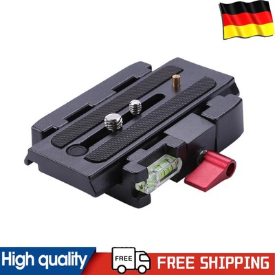 Base Plate Clamp Practical Quick Release Plate Aluminium Alloy Camera Tripod Kit