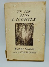 Tears And Laughter by Kahlil Gibran- Hardcover Used
