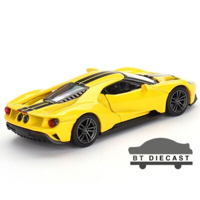 MINIGT 1/64　フォード GT　カスタム MINI GT FORD GT 1/64 DIECAST MODEL CAR TRIPLE YELLOW MGT00613 | eBay