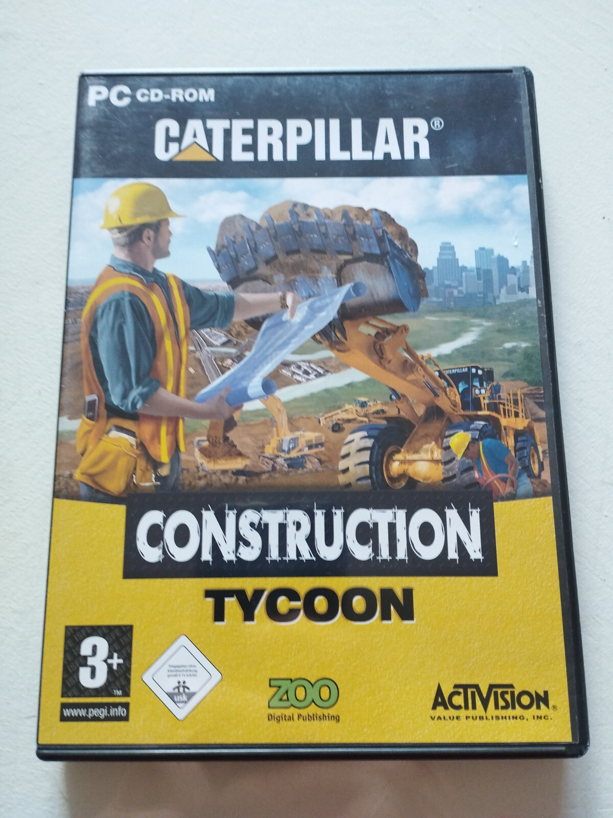 Caterpillar Construction Tycoon Activision - Juego Para PC CD-Rom España AM