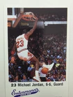 1987 Entenmann's Michael Jordan Chicago Bulls #23 Guard Sports Trading Card