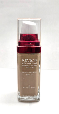 NEW REVLON AGE DEFYING Foundation-35 NATURAL BEIGE