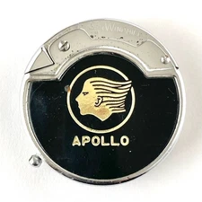 At that time APOLLO Idemitsu Kosan Rotary Advertisement Vintage Oil Lighter