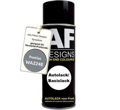 Für Pontiac WA224E Generic Medium Gray Spraydose Basislack Sprühdose 400ml
