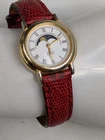 Vintage SEIKO Wristwatch Moon Face 2A24 Runs Ticks -New Battery -Keeps Time