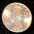 1946 Washington Quarter - BU Condition - 90% Silver