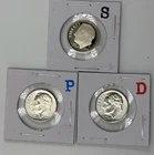 2025 P D S CLAD Proof Roosevelt Dime Uncirculated US Mint ⭐READY 2 SHIP⭐