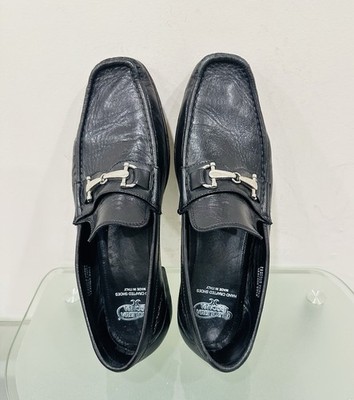 CALZOLERIA TOSCANA HAND CRAFT LEATHER‎ BLACK MEN\'S SHOES SIZE 11,5 MADE IN ITALY CALZOLERIA TOSCANA HAND CRAFT LEATHER BLACK MEN main image 2