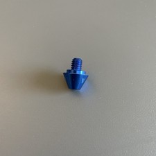 Single Replacement Blue Adidas SG Soccer Metal Stud/Cleat Soft Ground 8mm