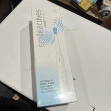 Smileactives  Vibrite Blue Toothbrush Sealed Advanced Sonic Blue LED Light
