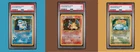 Charizard Blastoise Venusaur Holo PSA 7 WOTC 1999 Pokemon Base Set Unlimited