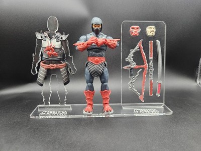 Motu Masterverse New Eternia Ninjor Acrylic Base Set (A) ***No Toy Included ****