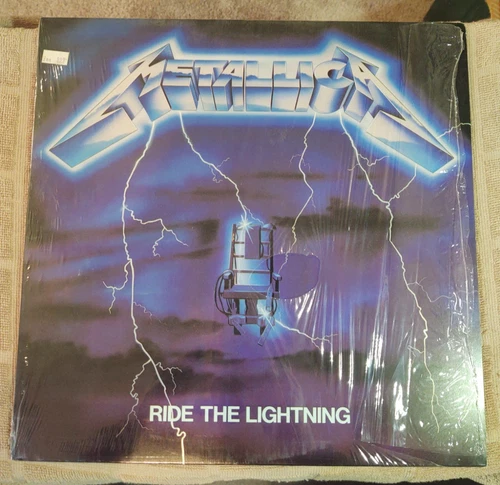 METALLICA Ride The Lightning 1984 ELEKTRA SRC MASTERDISK HW NM in original wrap