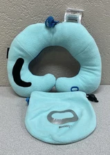 BCOZZY Neck Pillow for Travel Provides Double Support to Head Neck Small