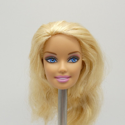 Barbie Doll Generation Girl CEO Face Bright Blue Eyes Medium Light Skin Tone