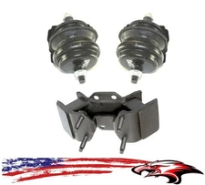 Engine Motor Mount and Transmission Mount 3pc Kit for Lexus GS300 1993-1997