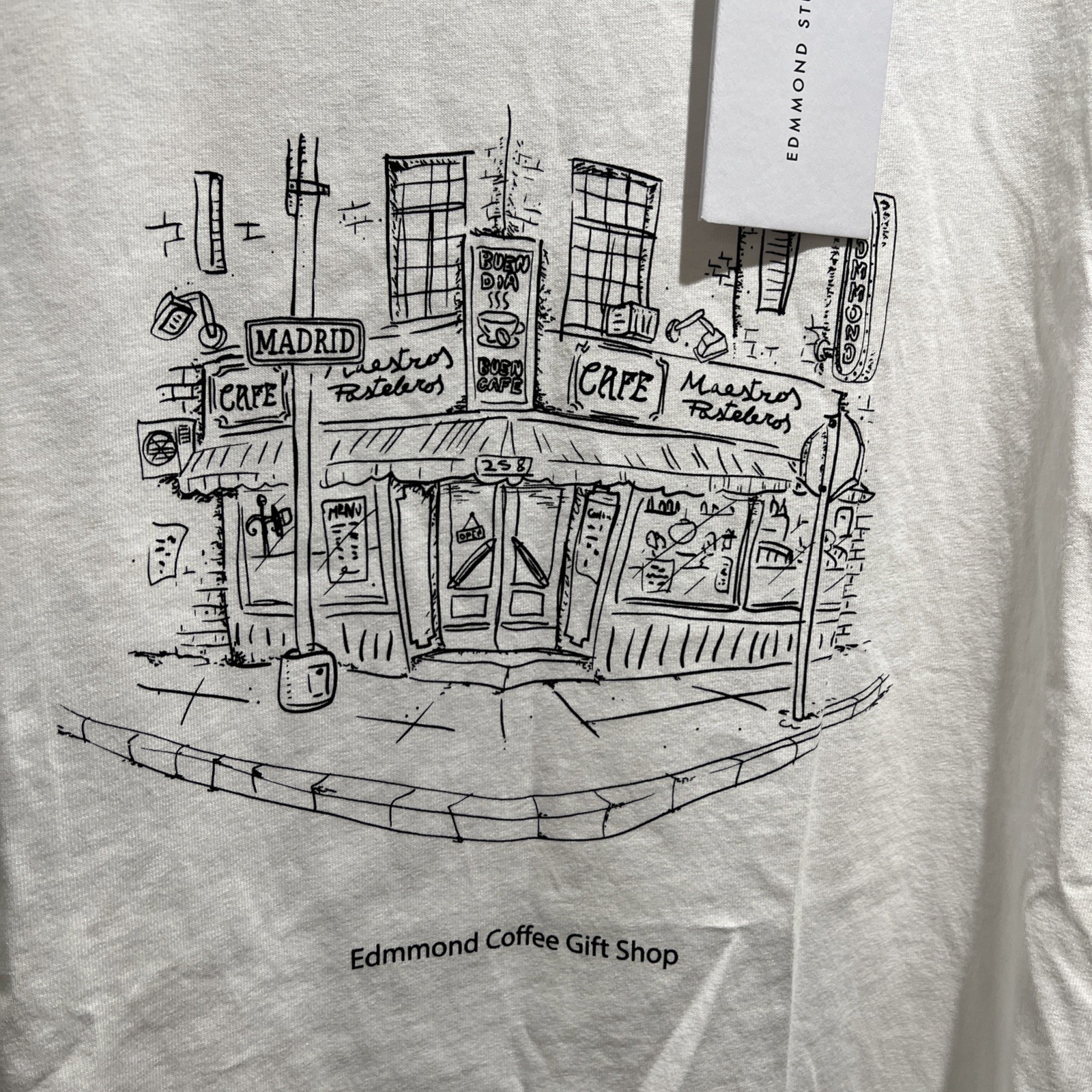 EDMMOND STUDIOS   T-shirt | White - Large BNWT - RRP £55 image 2