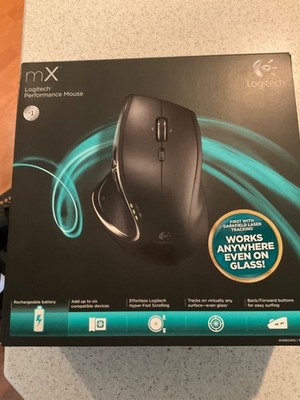 Logitech Performance MX 910-001105 Wireless Mouse BLACK DarkField New Unused