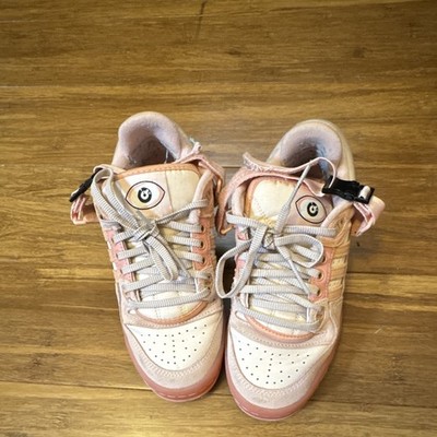adidas Bad Bunny Forum Low Buckle Strap Sneaker Pink/Beige GW0265 2021