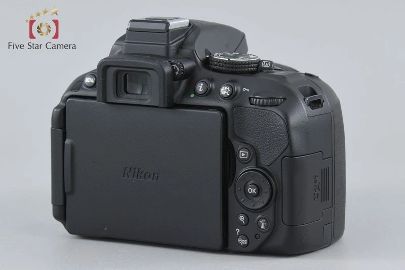 "Shutter count 2,777" Nikon D5300 Black 24.2 MP DSLR Camera 18-55 70-300 Lenses - Image 3 of 4