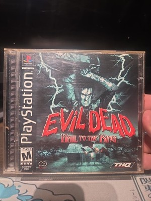 Evil Dead: Hail to the King (Sony PlayStation 1, 2000) PS1, with Manual, Tested.