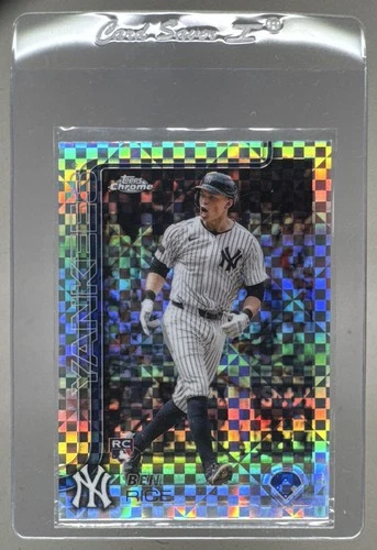 Ben Rice 2025 Topps Chrome #139 X-Fractor Rookie RC