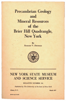 Precambrian Geology and Mineral Resources of the Brier Hill Quadrangle, New York