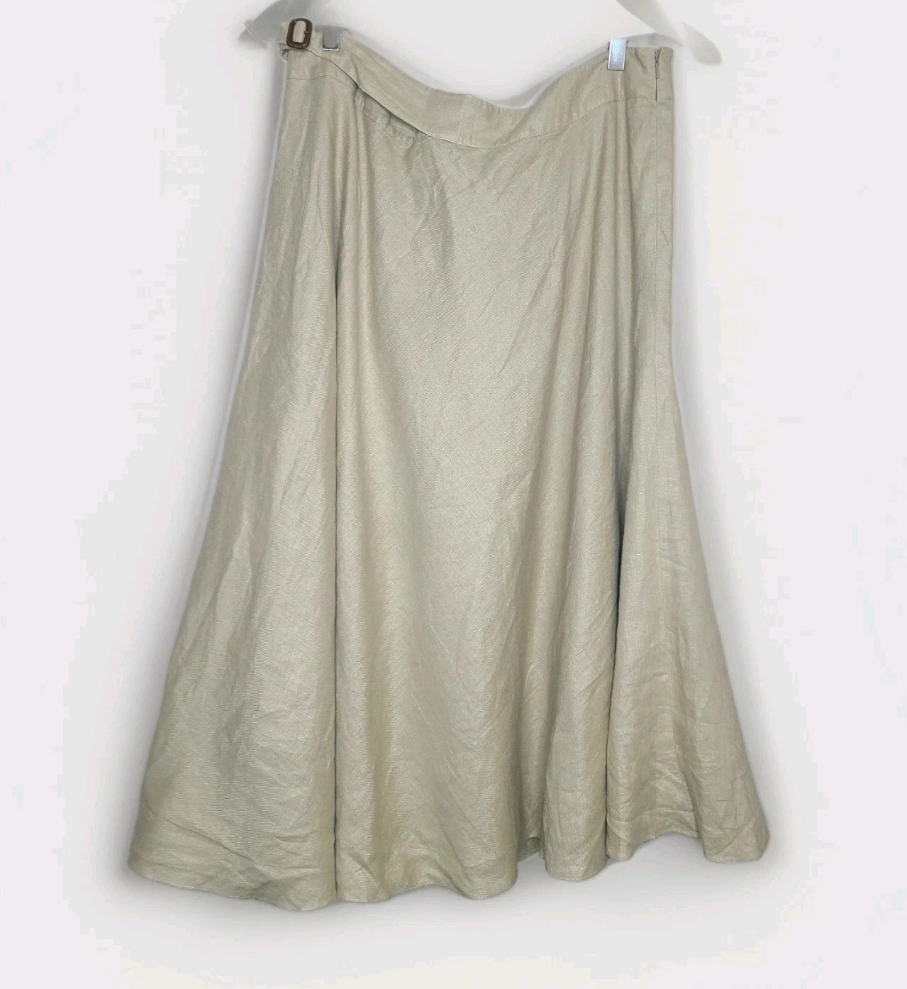 Vtg Lauren Ralph Lauren Tan Linen Skirt 16 Midi A-line Classic Feminine
Opens in a new window or tab