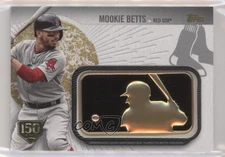 2019 Topps MLB Logo Golden Cards 150th Anniversary /150 Mookie Betts Patch