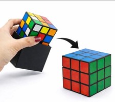 Instant Solve Magic Trick w/ Black Box   Color Changing Sides in a Flash