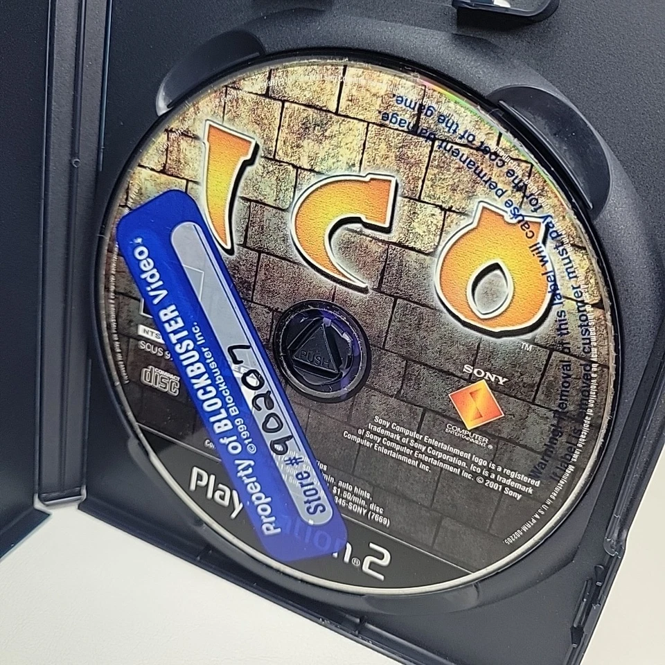 ICO Puzzle Room- Sony PlayStation 2 -PS2- Tested NO MANUAL *READ* - Image 3 of 4