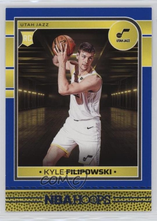 2024-25 Panini NBA Hoops Rookies Blue Kyle Filipowski #262 0o2b
