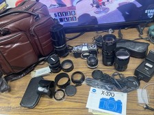 Minolta X-370 35mm SLR Film Camera Body Tested Fully Working