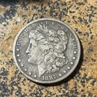 1881-CC $1 MORGAN SILVER DOLLAR Carson City  XF EXTRA FINE Auction No Reserve