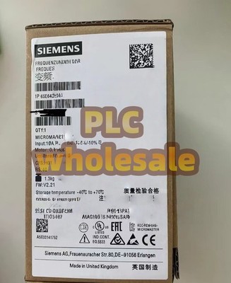 Siemens 6SE6420-2AB17-5AA1 Inverter 0.75KW 220V DHL or fedex Express delivery