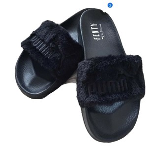 fenty fur slides