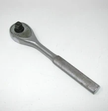 Tru-Test 1/2" Drive Knurled Handle Ratchet T1661 Vintage USA