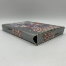Nintendo NES Blades Of Steel CIB Complete Authentic Tested & Working Konami 1988