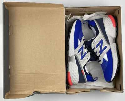 New Balance Mens 574 Sport Munsell White Blue MS574UG Size 8 D NIB Fresh Foam DS
