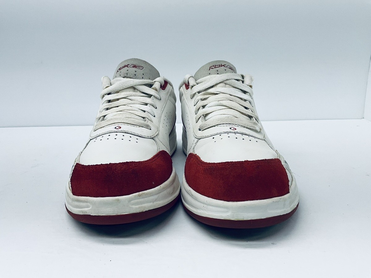 Rare NIB Reebok 50 Cent G Unit G6 III Shoes Size White-Red