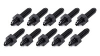 Straight Bulkhead -3 Schwarz 10Er Pack