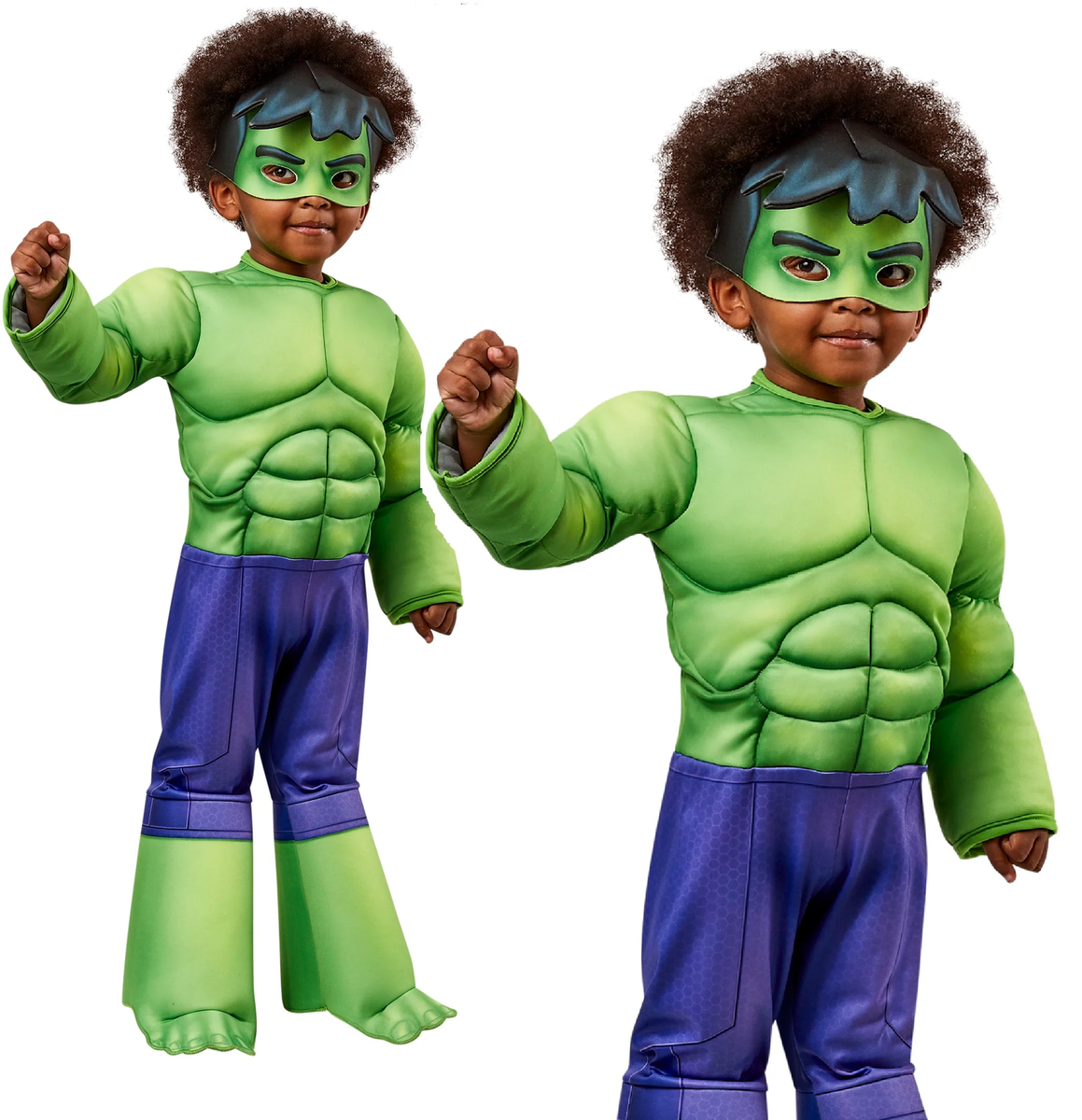 Deluxe Hulk Costume Boys Film Licensed Superhero Fancy Dress
