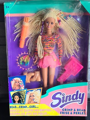 1994 VINTAGE HASBRO SINDY Crimp and Bead Frise & Perles 