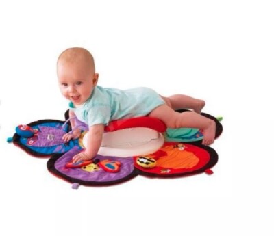 Lamaze Spin and Explore Garten Fitness- und Spielmatte