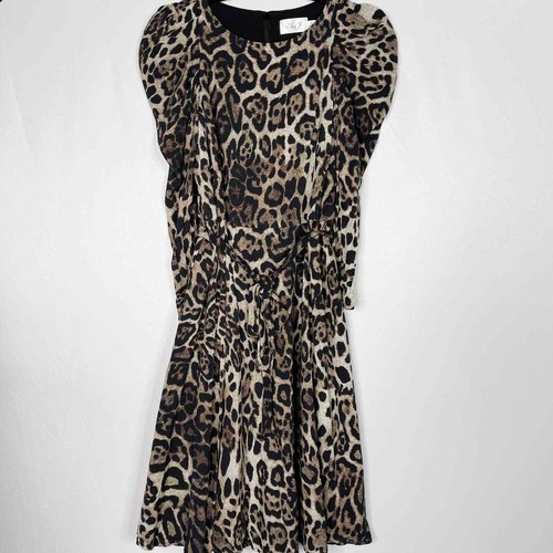 Eliza J 4P Petite Leopard Print Long 
