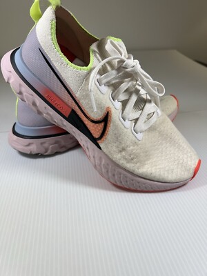 Women Nike React Infinity Run Flyknit White Laser CW5636-100 Size 7.5